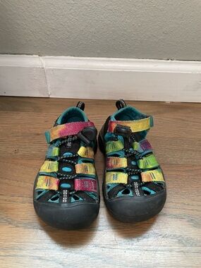 KEEN Kids Newport Sandals Rainbow Multicolor Size 8